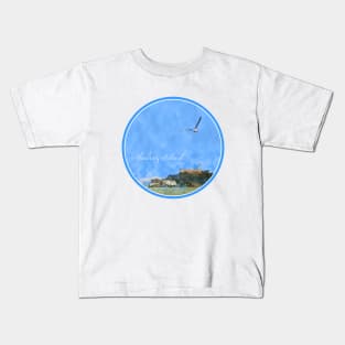 Alcatraz Island San Francisco California Kids T-Shirt